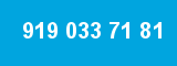 919 033 71 81